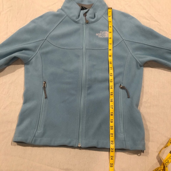 The North Face Light Blue Windwall fleece jacket - Picture 12 of 14